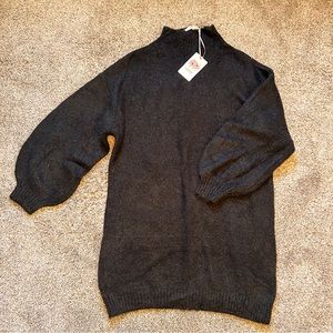 Entro Black Sweater Dress